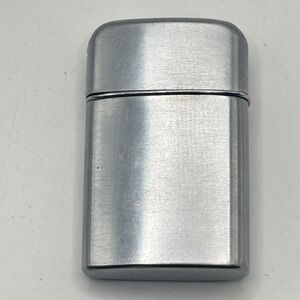 Vintage Ronson Super Windlite Lighter Brushed Chrome Made in USA Woodbridge NJ